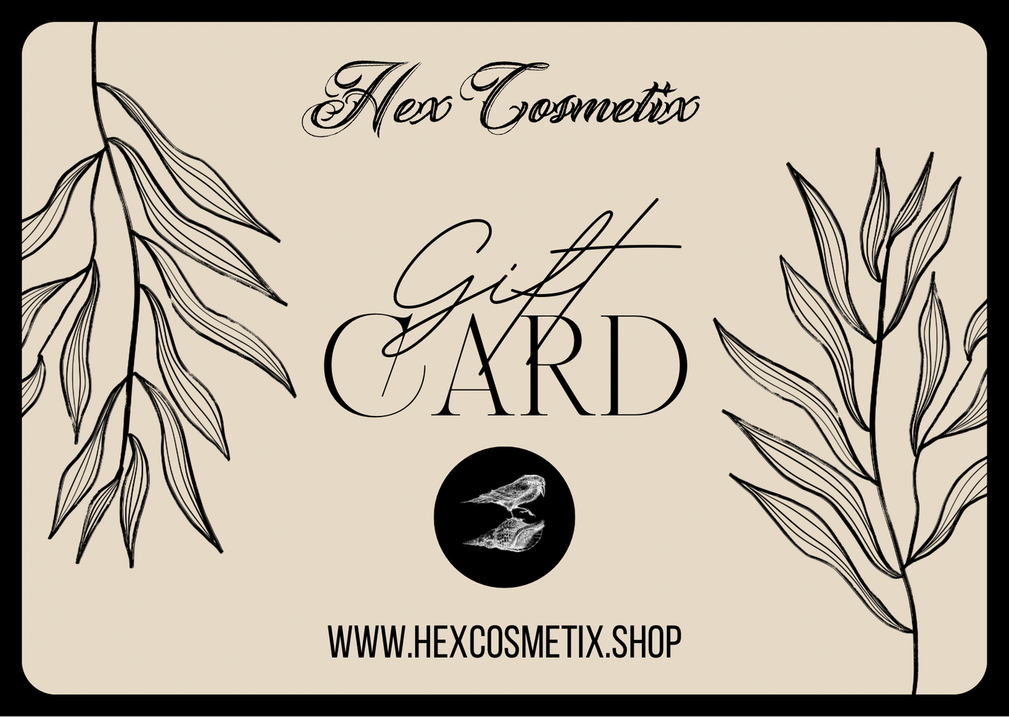 Hex Cosmetix E-Giftcards