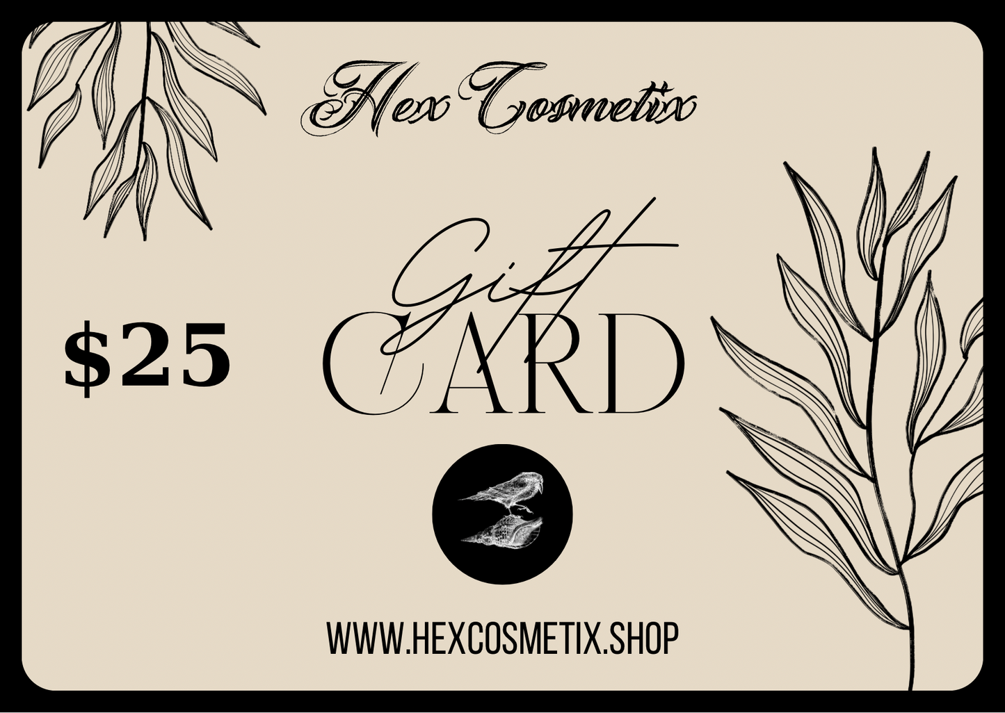 Hex Cosmetix E-Giftcards