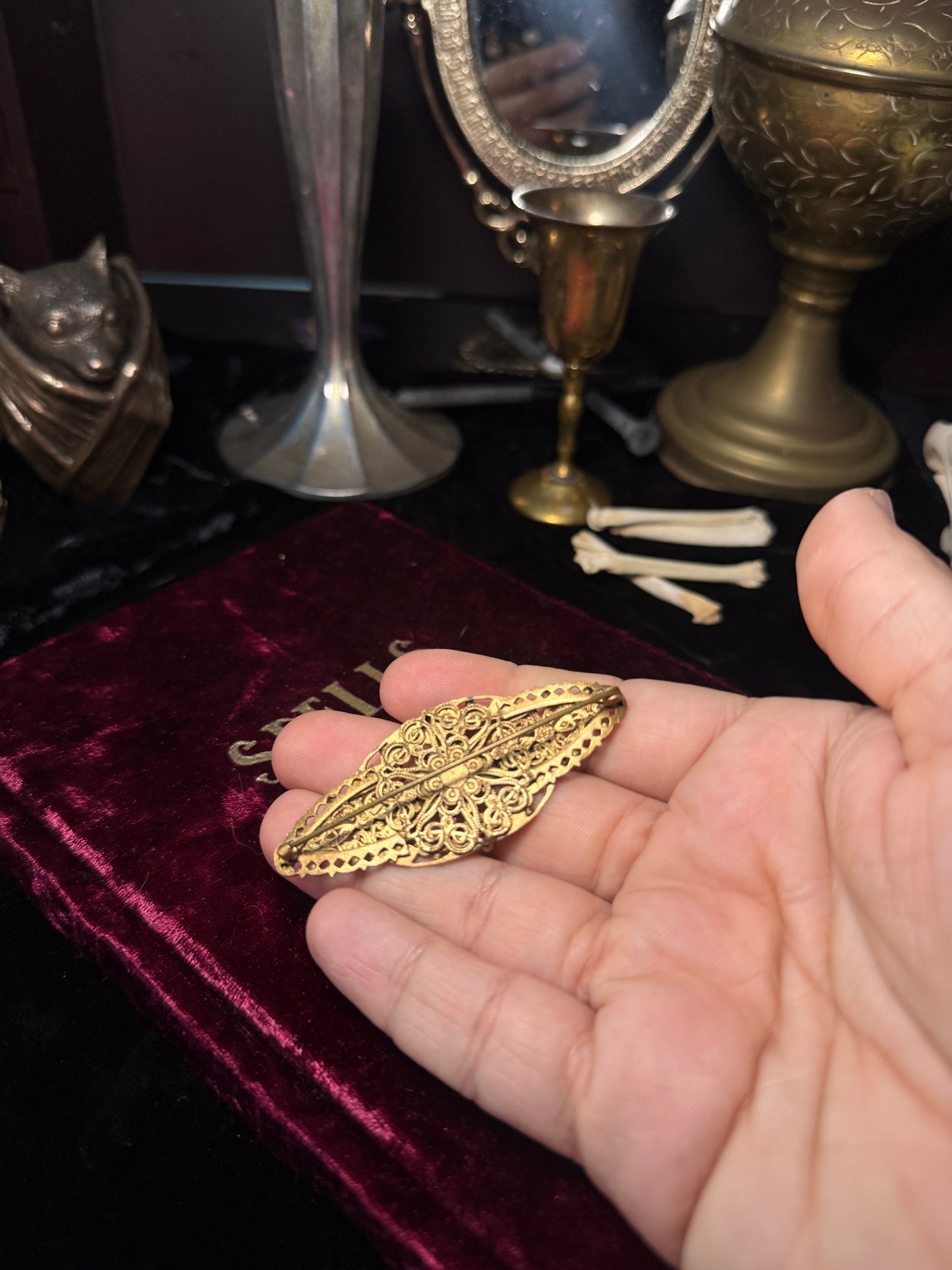 Ornate Czech Pendant