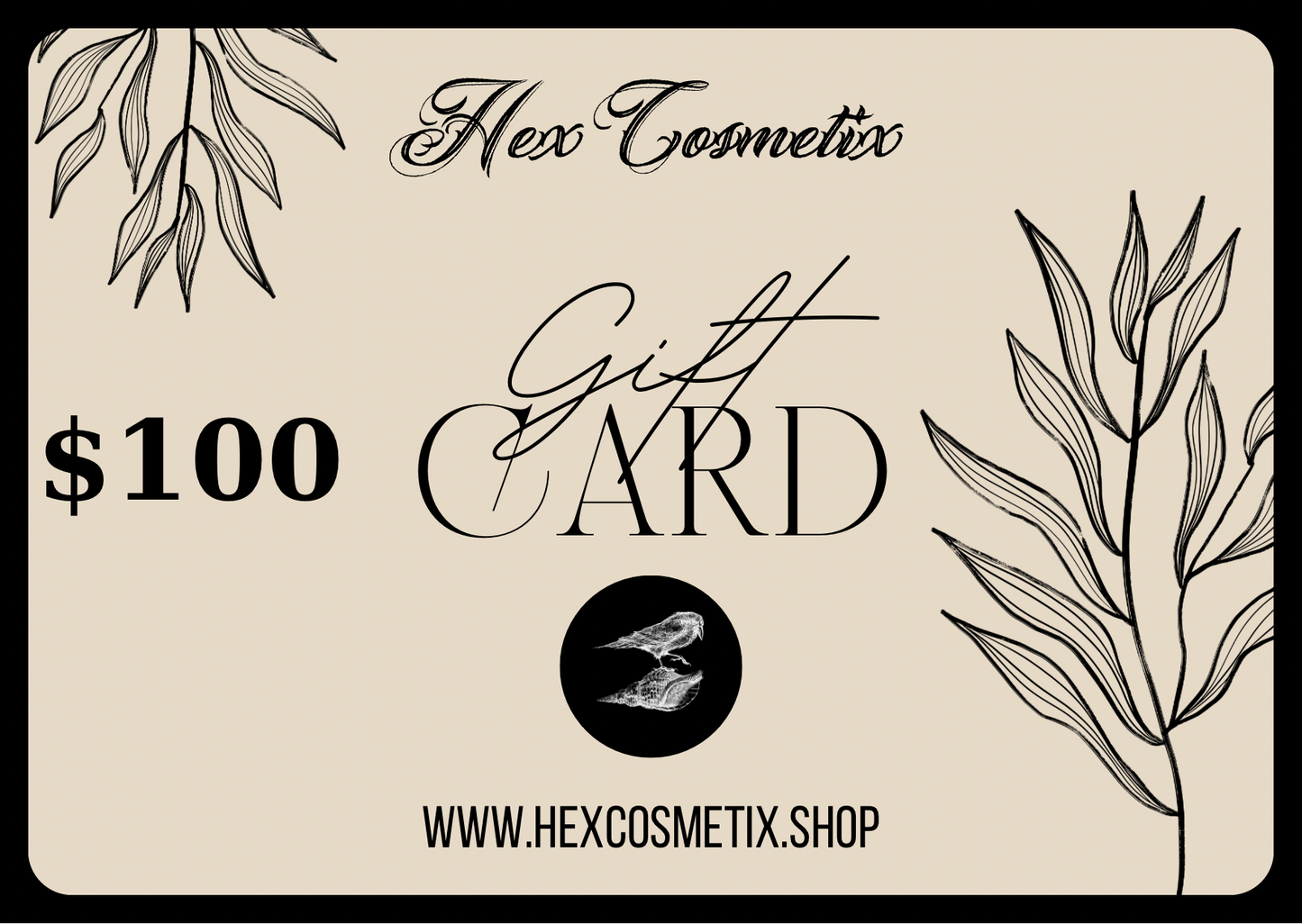 Hex Cosmetix E-Giftcards